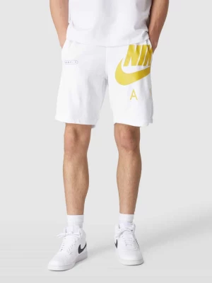 Szorty z dzianiny dresowej z nadrukiem z logo Nike