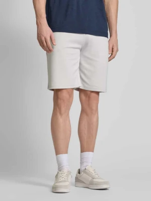 Szorty z dzianiny dresowej z nadrukiem z logo Tommy Hilfiger