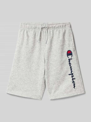 Zdjęcie produktu Szorty z dzianiny dresowej z wyhaftowanym logo Champion