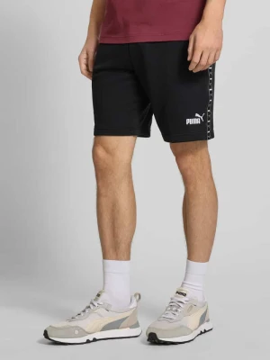 Szorty z dzianiny dresowej z wyhaftowanym logo PUMA PERFORMANCE