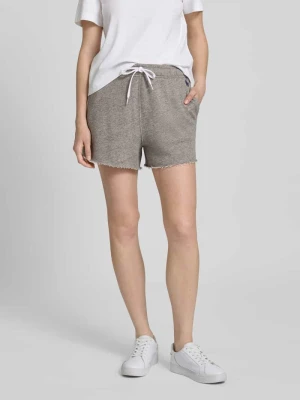 Szorty z dzianiny dresowej z wystrzępionym dołem i kieszenią z tyłu Polo Ralph Lauren
