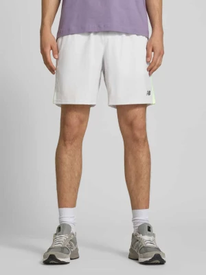 szorty z elastycznym pasem i logo New Balance