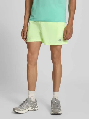 szorty z elastycznym pasem i logo New Balance