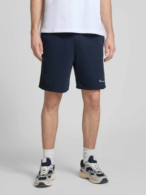 Szorty z elastycznym pasem i wyhaftowanym logo Champion