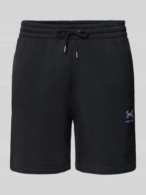 Szorty z elastycznym pasem i wyhaftowanym logo Under Armour