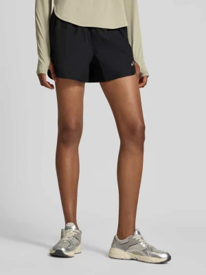 Szorty z elastycznym pasem model 'NAGINO' Asics Czarny