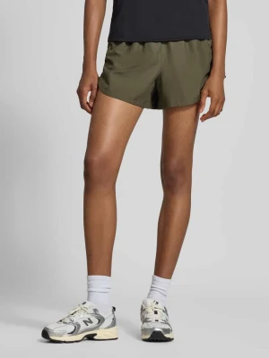 Szorty z elastycznym pasem model 'NAGINO' Asics Oliwkowy