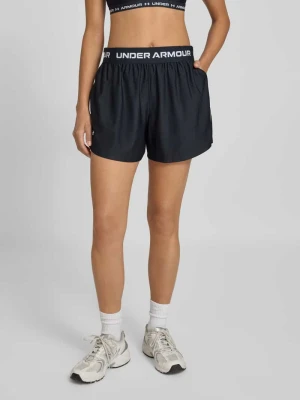 Szorty z elastycznym pasem model ‘Tech Play Up Shorts’ Under Armour