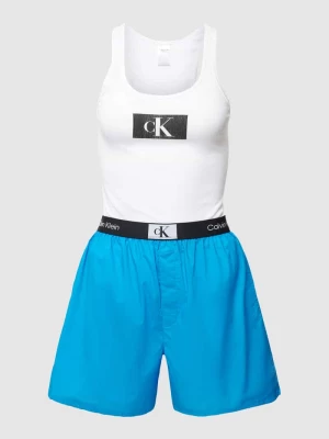 Szorty z elastycznym pasem z logo model ‘1996’ Calvin Klein Underwear