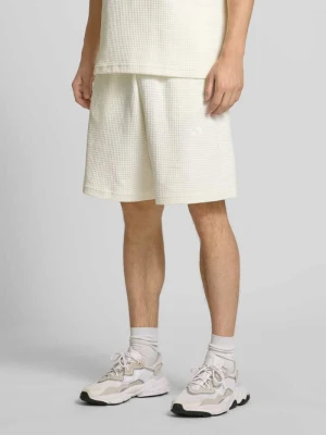Szorty z fakturowanym wzorem i wyhaftowanym logo ADIDAS SPORTSWEAR