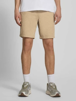 Szorty z fakturowanym wzorem model 'JAIDEN' Jack&Jones Beżowy