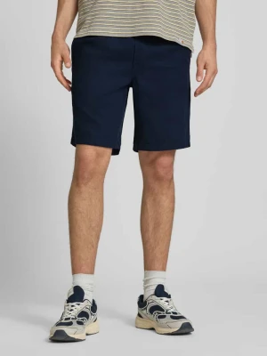 Szorty z fakturowanym wzorem model 'JAIDEN' Jack&Jones Ciemnoniebieski