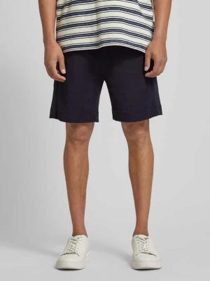 Szorty z froty z elastycznym pasem Boss Orange