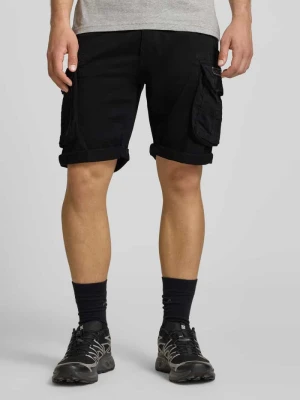 Szorty z kieszeniami cargo model 'CREW SHORT' Alpha Industries Czarny