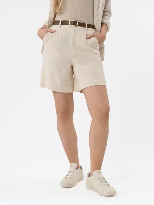 Szorty z lnem P-ELYS Volcano