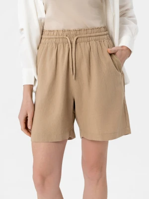 Szorty z lnem P-MEDIA Volcano