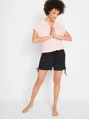 Szorty z marszczeniem bonprix