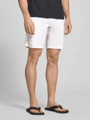 Szorty z mieszanka lnu i wiskozy model 'MALVIN' Blend
