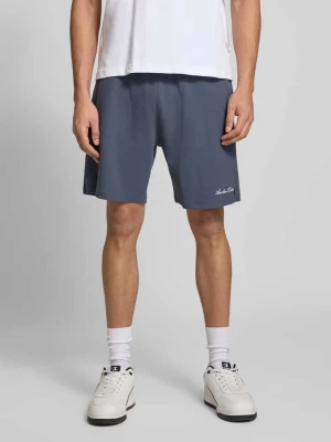 Szorty z nadrukiem z logo i wpuszczanymi kieszeniami ANOTHER COTTON LAB