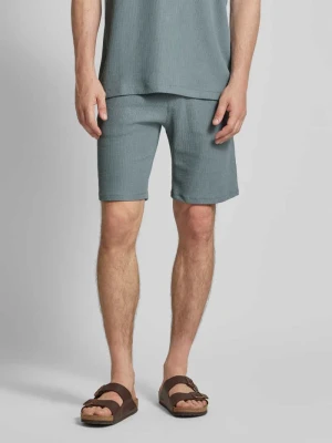 Szorty z prostą nogawką i fakturowanym wzorem MCNEAL