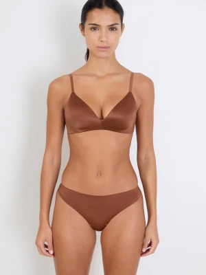 Szorty z satynowej mikrofibry Etam