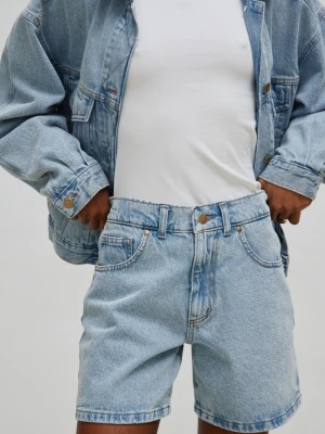 Szorty z szerokimi nogawkami w kolorze CLASSIC BLUE - TABOO Marsala