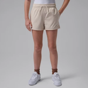 Szorty z tkaniny dla dużych dzieci Jordan Essentials - Brązowy