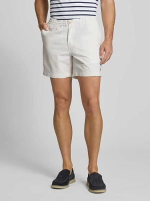 Szorty z wyhaftowanym logo i elastycznym pasem Polo Ralph Lauren