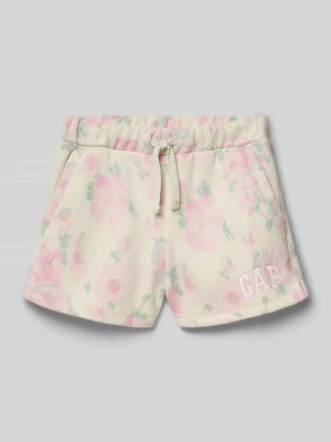 Szorty z wyhaftowanym logo i wpuszczanymi kieszeniami GAP