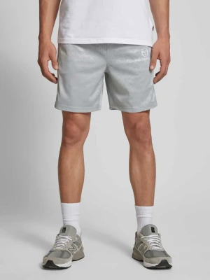 Szorty z wyhaftowanym logo model ‘NERO’ Sergio Tacchini