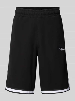 Szorty z wyhaftowanym logo model 'Signar' Pegador