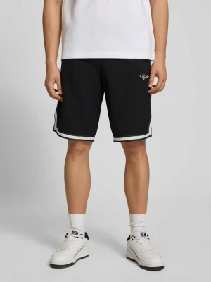 Szorty z wyhaftowanym logo model 'Signar' Pegador