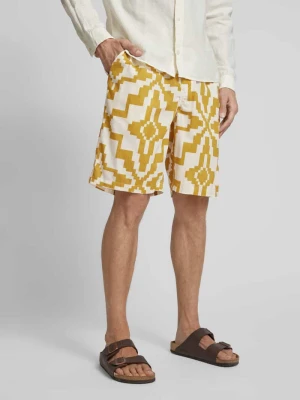 Szorty ze wzorem na całej powierzchni thinking mu