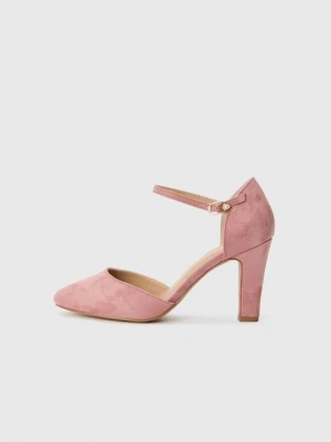 Szpilki Anna Field Wide Fit By Zalando jasnoróżowy