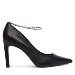 Szpilki Calvin Klein Ess Stiletto Hdw Chain Lth 90 HW0HW02718 Czarny