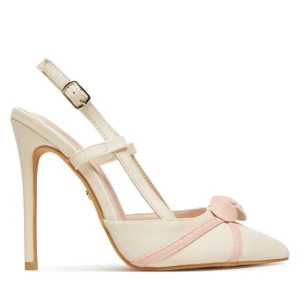 Szpilki DeeZee HT92831-166 Écru