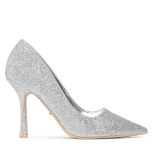 Szpilki DeeZee KL-F2108-4 Srebrny