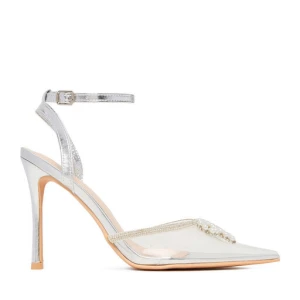 Szpilki DeeZee LIA SILVER RU Przezroczysty