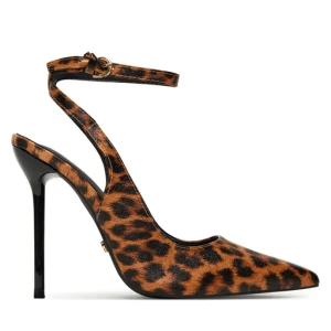 Szpilki DeeZee Q0328-1 Brązowy