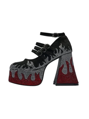 Szpilki Koi Footwear czarny