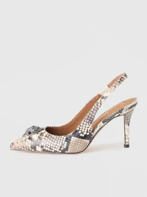 Szpilki Kurt Geiger brązowy