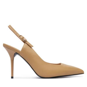 Szpilki LOVE MOSCHINO JA10149G1PIA0104 Brązowy