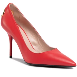 Szpilki LOVE MOSCHINO JA10199G1AIA0500 Czerwony