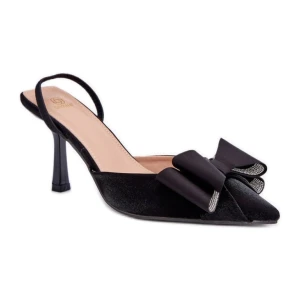 Szpilki Model Selatea SQC-118 Black - Step in style czarne