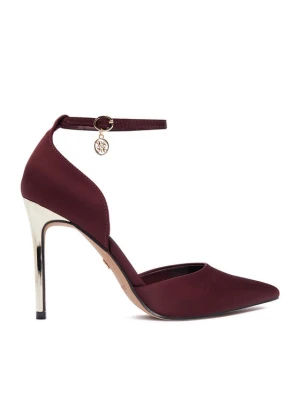 Szpilki Nine West CEO-CWBFS255 Bordowy