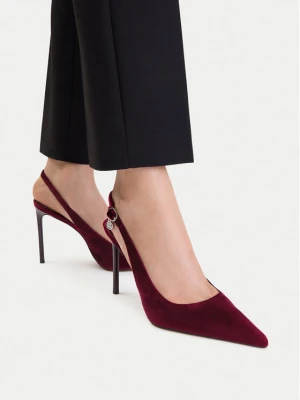 Szpilki Nine West EO-TS6384-02 Bordowy