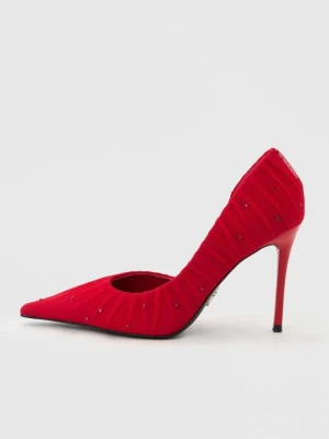 Szpilki Steve Madden czerwony