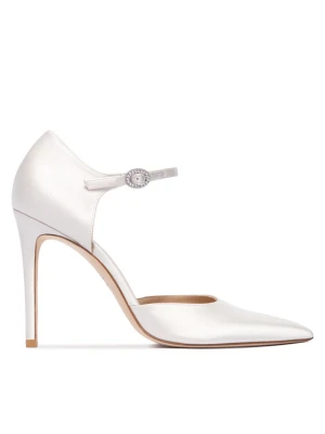 Szpilki Stuart Weitzman Ksngtn Pump 100 SN111 Kremowy