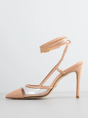 Szpilki Stuart Weitzman morelowy