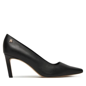 Szpilki Tommy Hilfiger Logo Pump Slanted Hl FW0FW08993 Czarny